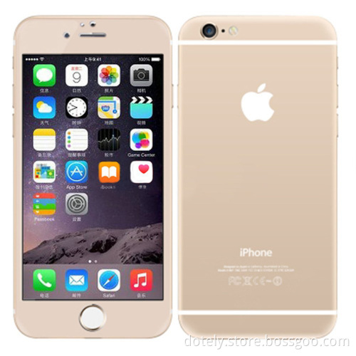 Titanium Alloy Color Tempered Glass Screen Protetcor